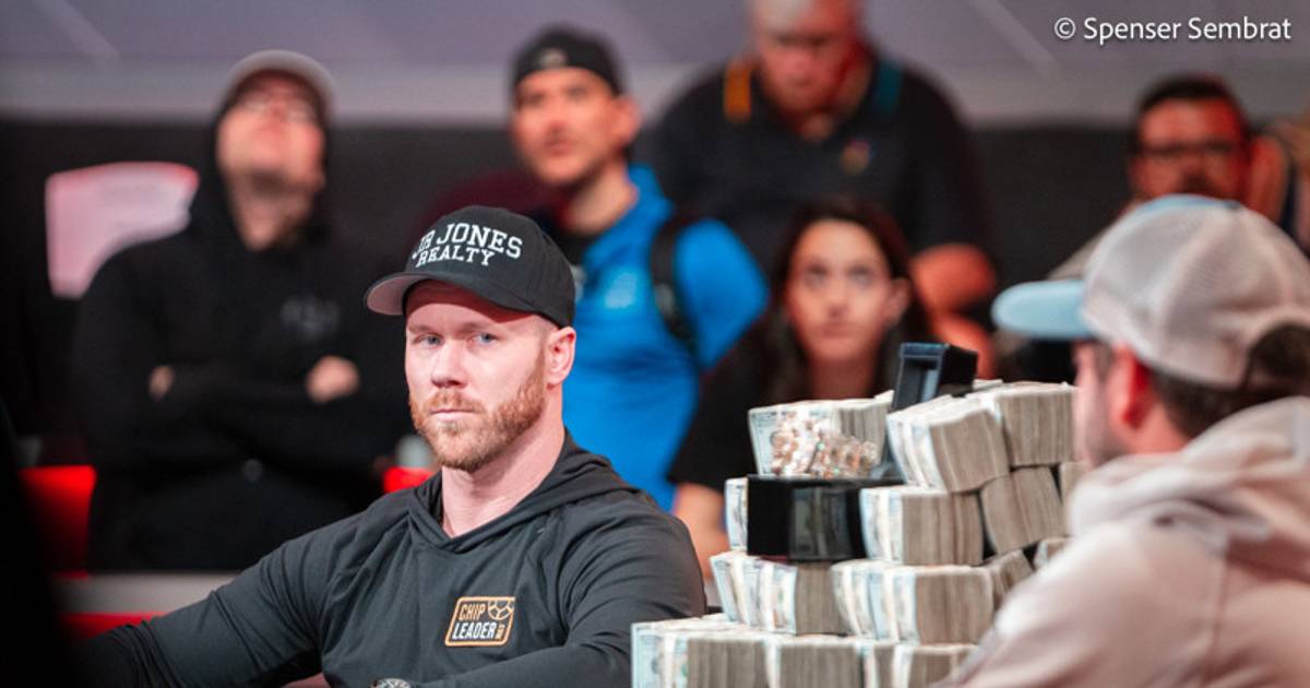 Steven Jones at 2023 WSOP Main Event