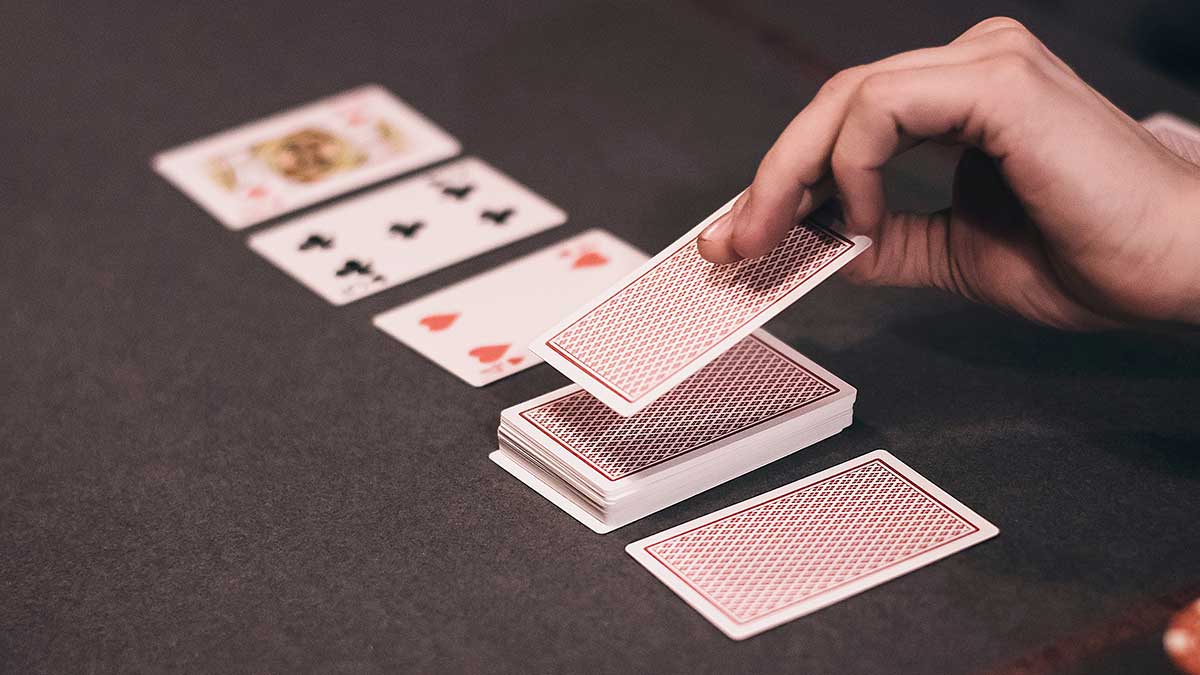 A Dry Board in Poker