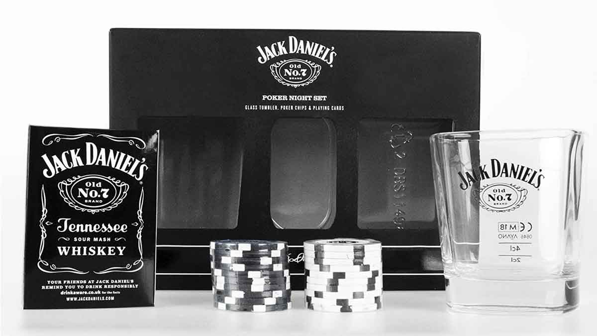  Jack Daniel’s Poker Gift Set