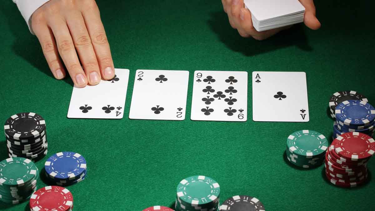 How To Play A Four Flush Board