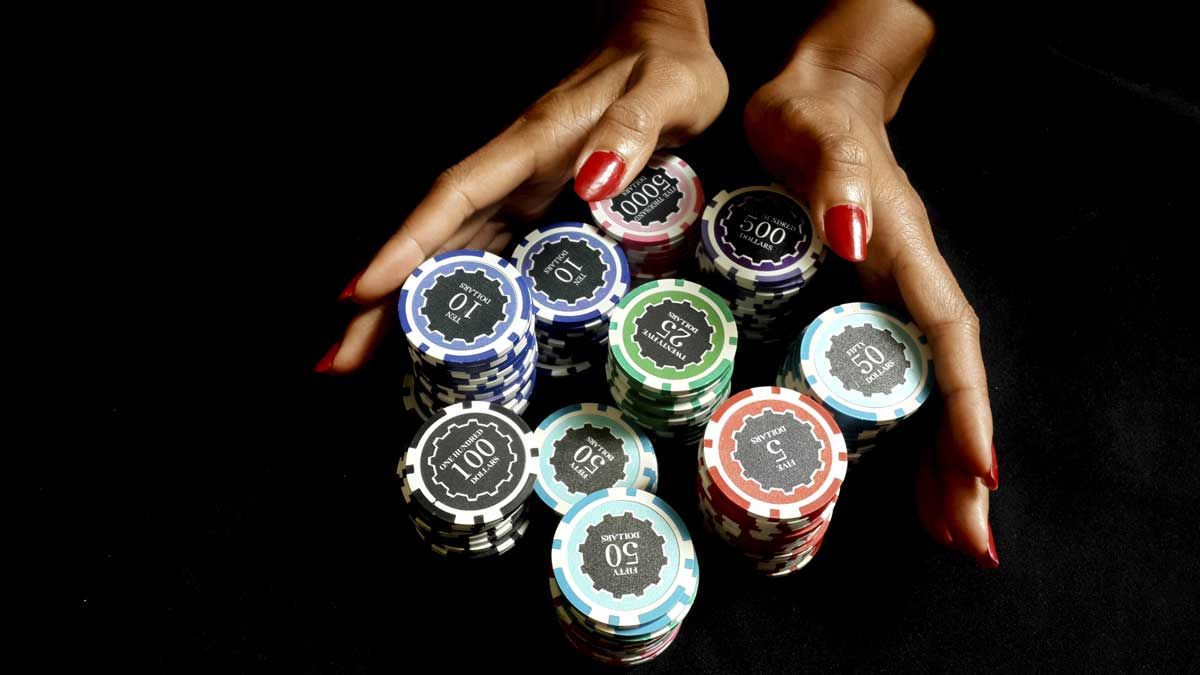 Pushing Poker Chips All-in