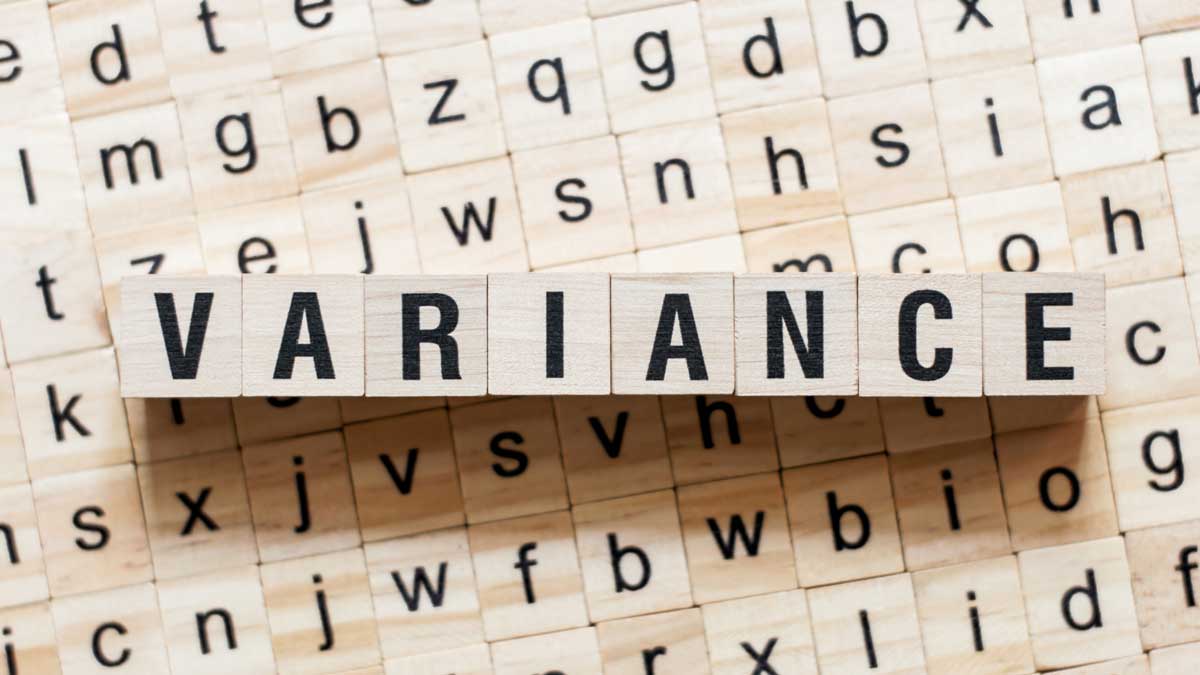 Variance in Poker