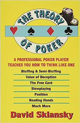 The Theory of Poker by David Sklansky