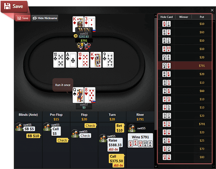 Natural8 Hand Moments