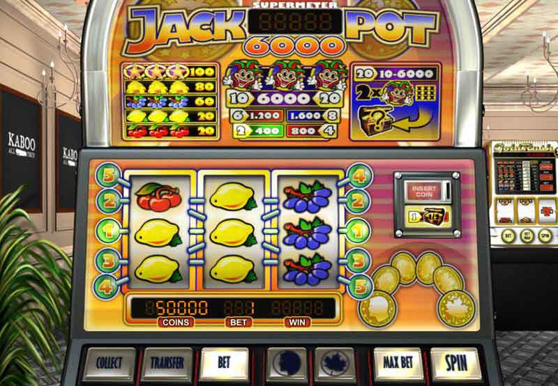 Jackpot 6000 Online Slots Game