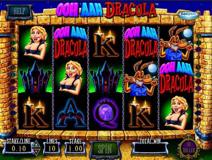 Ooh Aah Dracula Slots Game