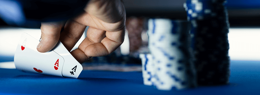 Revealing Pocket Aces in Poker