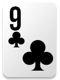 Nine of Clubs