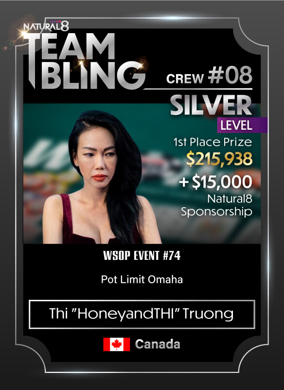 wsop team bling card